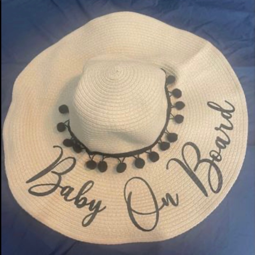 Beach Hat- Baby on Board